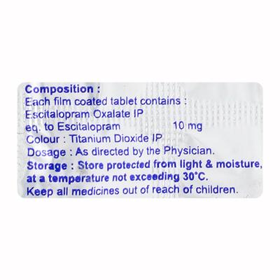 ESIPRAM 10mg Tablet 10's - Depression-Ant