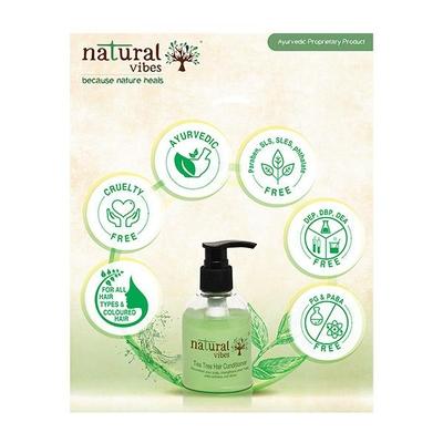 Natural Vibes Ayurvedic Tea Tree Hair Conditioner 150 ml - Conditioners