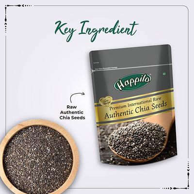 Happilo Organic Chia Seeds 250 gm - Nutritional Bars