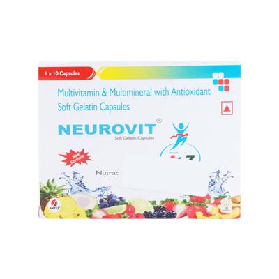 NEUROVIT NEW FORMULA Soft Gelatin Capsule 10's - Supplements-Vam
