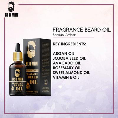 Beoman Amber Combo (Beard Wash 100 ml + Beard Oil 30 ml) - Beard Wash