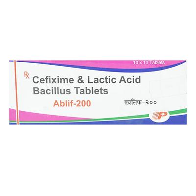 ABLIF 200 Tablet 10's - Bacterial Infections-Cep