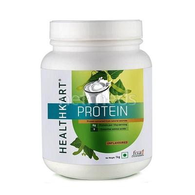 HealthKart Protein - Unflavoured 1 kg - Workout Essentials