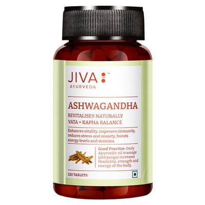 Jiva Ayurveda Ashwagandha Tablets 120's - Ashwagandha