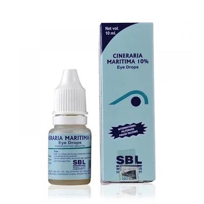 SBL Cineraria Maritima 10% Eye Drops 10 ml - Homeopathic Drops