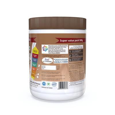 Pro360 Diabetic Nutritional Powder - Roasted Coffee Flavour 500 gm - Diabetes (Fitness)
