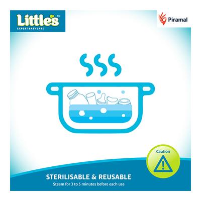 Little's Poly Mini Feeding Bottle 120 ml - Feeding & Nursing
