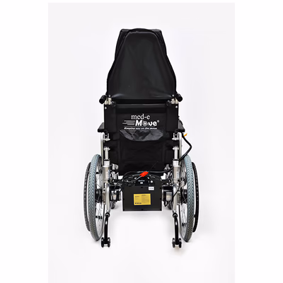 Med-e Move Basic Electric Wheelchair with Lithium Battery - Walker & Walking Stick