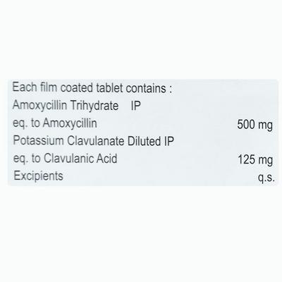 OLYCLAV 625 Tablet 10's - Bacterial Infections-Pen