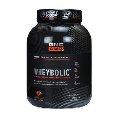 GNC Pro Performance Amp Amplified Wheybolic Extreme 60 Original Powder - Chocolate 3 lb - Whey Proteins
