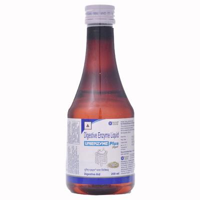 UNIENZYME PLUS SAUNF FLAVOUR Liquid 200ml - Digestive Health
