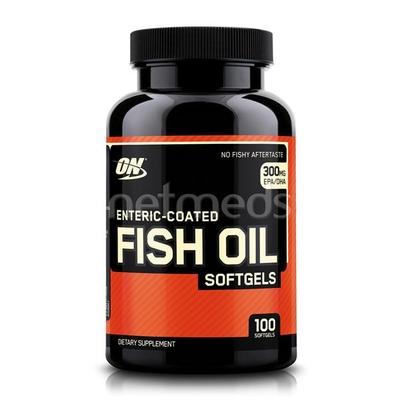 Optimum Nutrition (On) Fish Oil 300Mg Softgel 100'S - Omega Fish Oil Fatty Acids