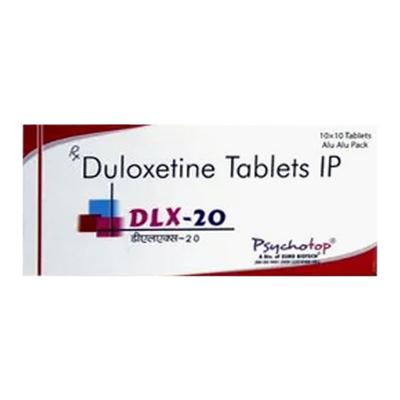 DLX 20mg Tablet 10's - Depression-Ant