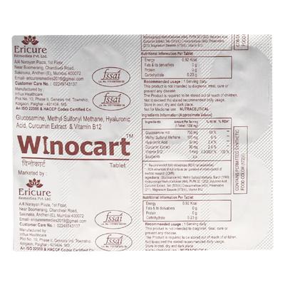WINOCART Tablet 10's - Supplements-Sup