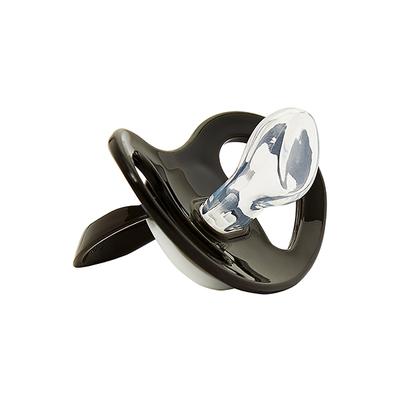 Mothercare Airflow Fun Faces Soothers for 6-12 Months - Black (Pack of 2) - Feeding & Nursing