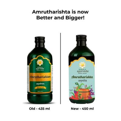 Kerala Ayurveda Amrutharishta Syrup 450 ml - Speciality Medicines