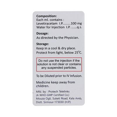 LEVIALFA Injection 5ml - Epilepsy/Convulsion-Ant