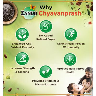 Zandu Chyavanprash Avaleha Paste - Jaggery 900 gm - Chyawanprash