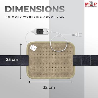 MCP Electric Heating Pad - Velvet Beige - Heating Belt