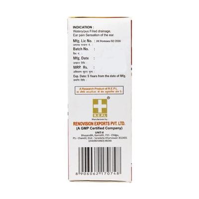 Repl Dr. Advice No.75 Otorrhea Drops 30 ml - Homeopathic Drops