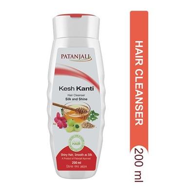 Patanjali Kesh Kanti Hair Cleanser - Silk & Shine 200 ml - Shampoos