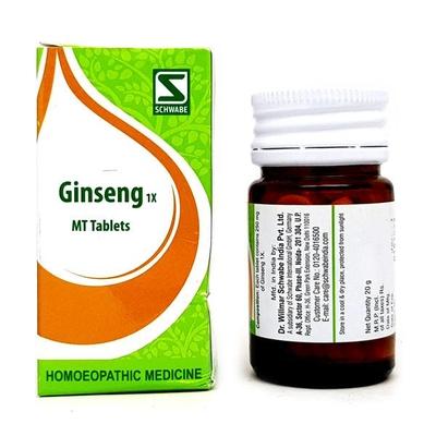 Dr. Willmar Schwabe Ginseng 1X MT Tablet 20 g - Bio-Chemic