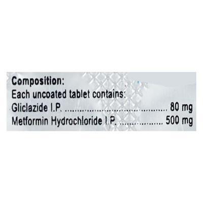 Glix M Tablet 10'S - Diabetes-Ant