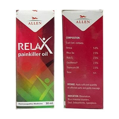 Allen Relax Pain Killer Oil 30 ml - Speciality Medicine