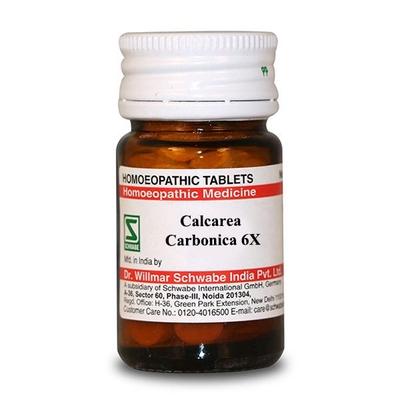 Dr.Willmar Schwabe Calcarea Carbonica 6X Tablet 20 gm - Bio-Chemic