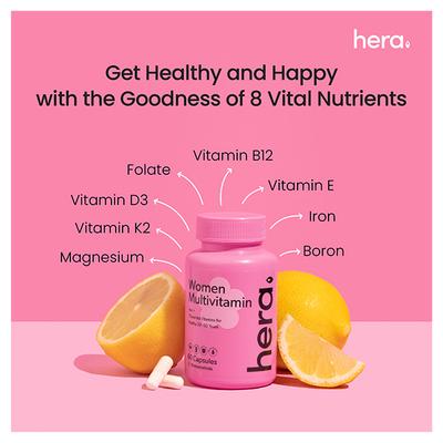 Hera Women Multivitamin Capsule 60's - Multi-Vitamins