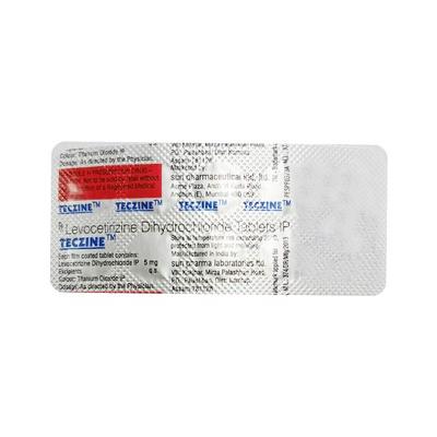 TECZINE 5MG INSTAB TABLET 10'S (N) - Allergies-Ant