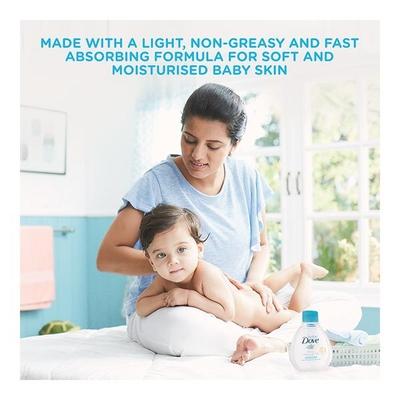 Baby Dove Rich Moisture Baby Massage Oil 200 ml - Creams, Lotions & Oils