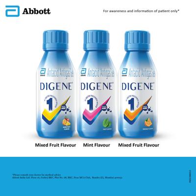 Digene Acidity & Gas Relief Gel - Mint Flavour 450 ml - Acidity