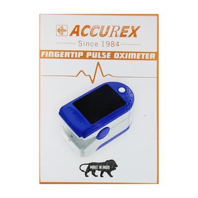 Accurex Fingertip Pulse Oximeter - Thermometer & Oximeter