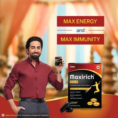 Maxirich Gold Advanced Daily Supplement Capsule 30's - Multi-Vitamins