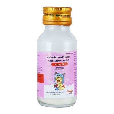 PROCEP 50mg Dry syrup 30ml - Bacterial Infections-Cep