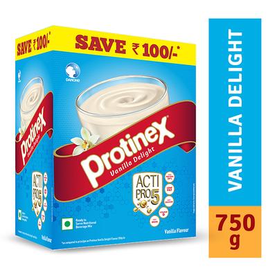 Protinex Nutritional Powder - Vanilla Delight Flavour 750 gm (Refill Pack) - Protein Supplements