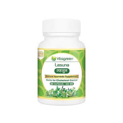 VitaGreen Lasuna Capsules 60's - Herbal Dietary Supplement