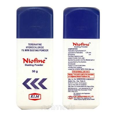 Niofine Dusting Powder 50gm - Fungal Infections-Taa