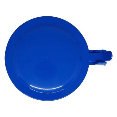 Sahyog Wellness PVC Slovia Spitting Mug with Lid Sputum Pot (100 ml) - Blue 1's - Surgical Instruments