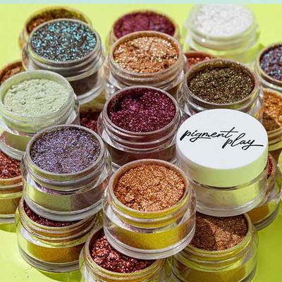 Pigment Play Iridescent Loose Pigment Powder - Warm Heart 2 gm - Loose Powder