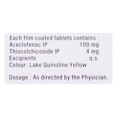 ACELERA TH Tablet 10's - Muscle Spasm-Mus