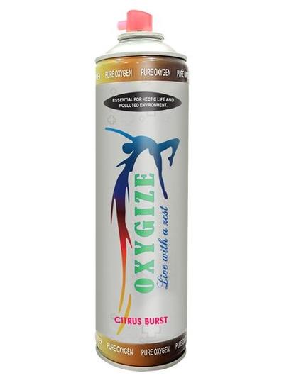 Oxygize Oxygen can Citrus Flavor 10 ltr - Respiratory Care
