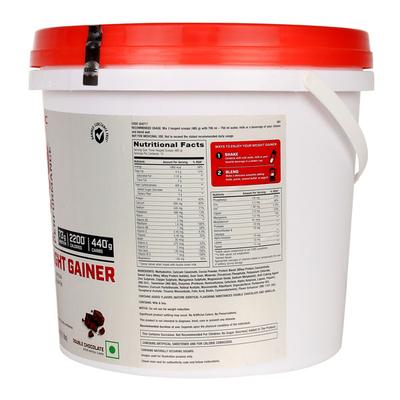 GNC Pro Performance Weight Gainer Powder - Double Chocolate Flavour 5 kg - Weight Gain
