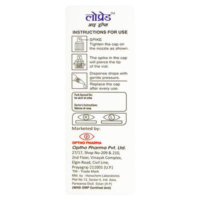 LOWPRED 0.2% Eye Drops 5ml - Eye Infections-Eyc