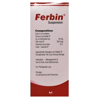 FERBIN Suspension 150ml - Iron Supplement/Anaemia-Vma