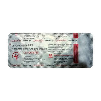 LEVOZIN M 10/5MG TABLET 10'S - Allergies-Ant