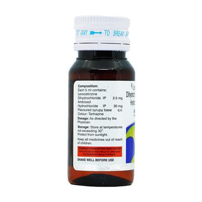 Amicet Syrup 30ml - Cough And Cold-Cou