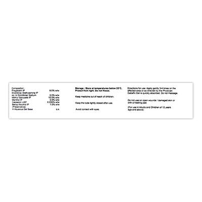 GABAFIX Gel 30gm - Neuropathic Pain-Dru