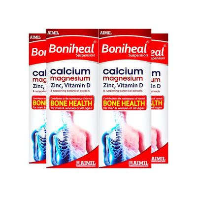 Aimil Boniheal Suspension (Pack of 4 x 200 ml) - Speciality Medicines